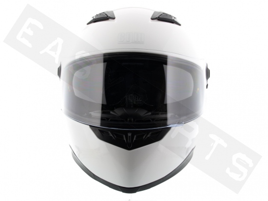 Helm Integral CGM 308A San Francisco Weiß Glänzend (Doppelvisier)